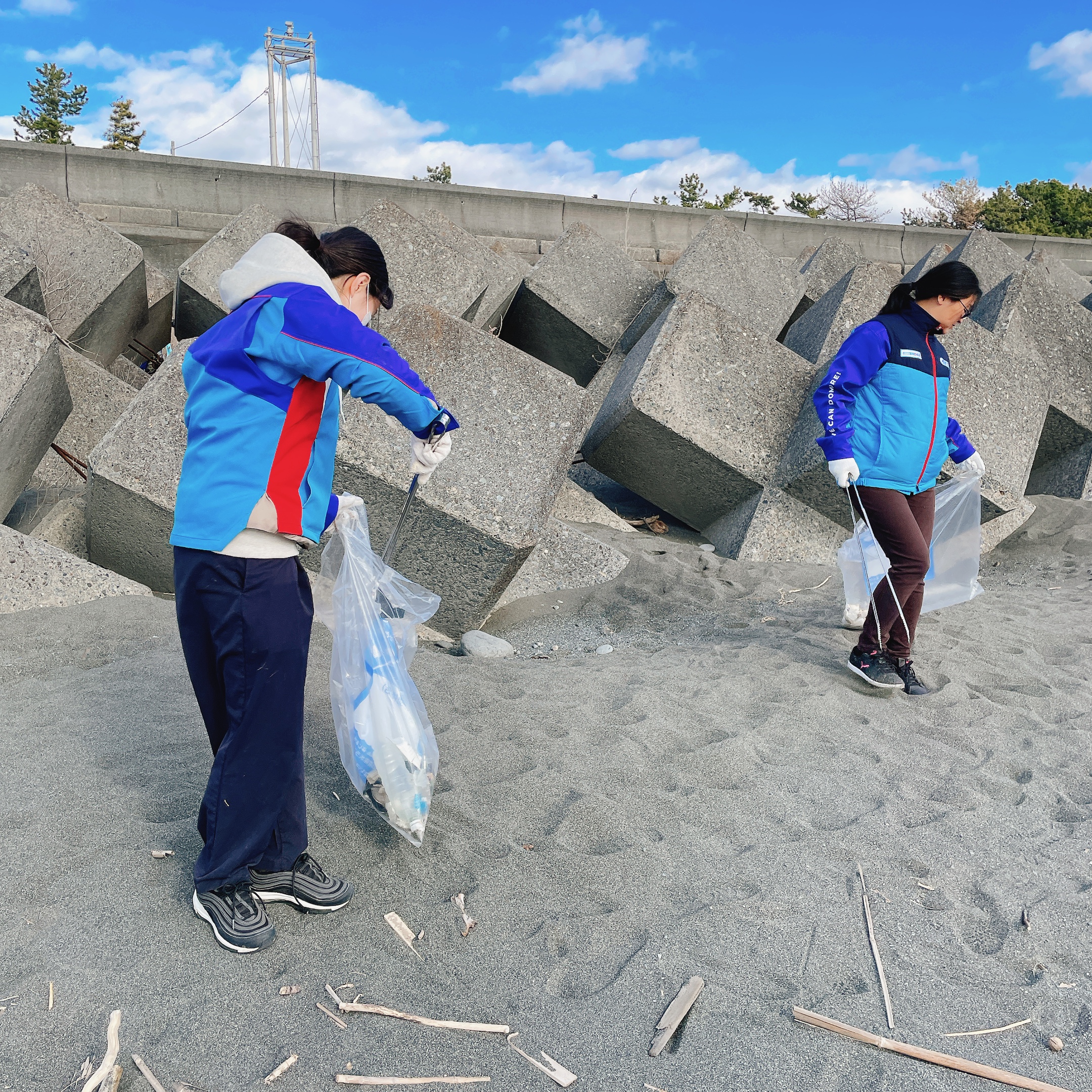 「6R県民運動」海岸清掃イベントに参加しました