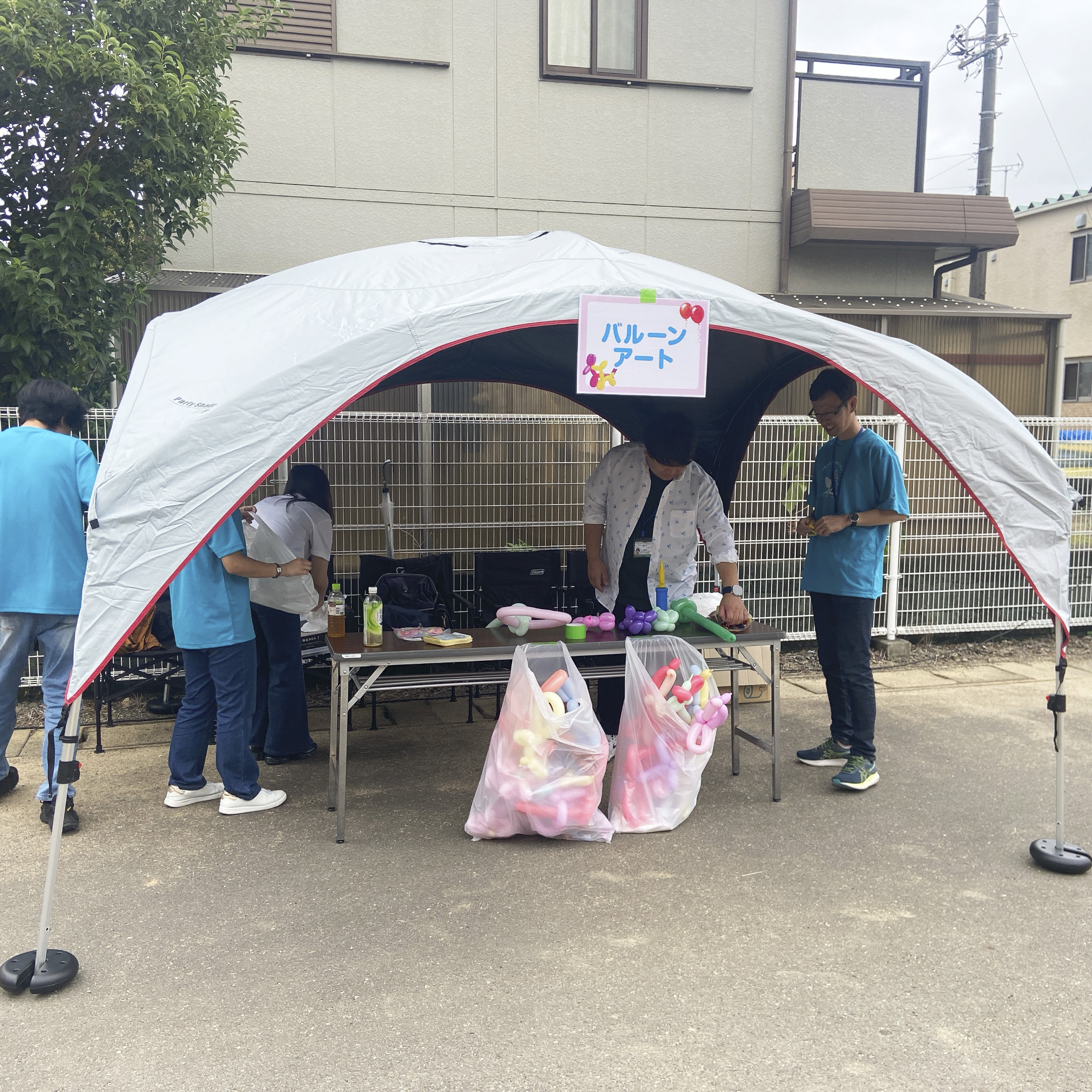 春風寮のお祭りに参加しました