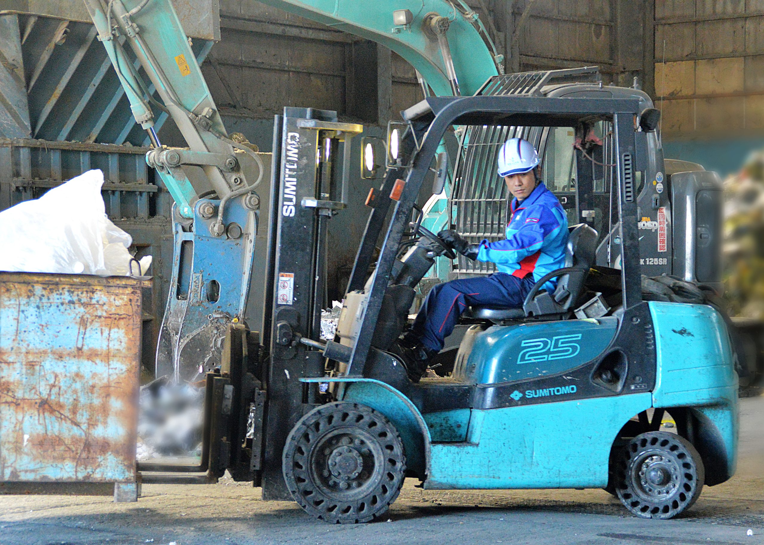 【採用募集】リサイクルプラントの作業スタッフ